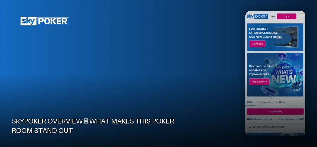 Skypoker promotional banner
